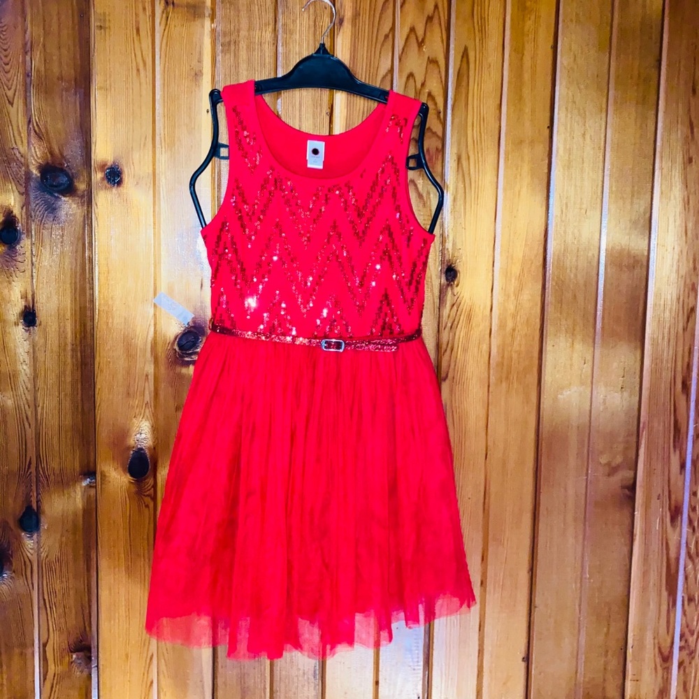 Dress for Girls Brand Total Girl RED Size 12